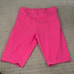 Hot Pink Biker Shorts